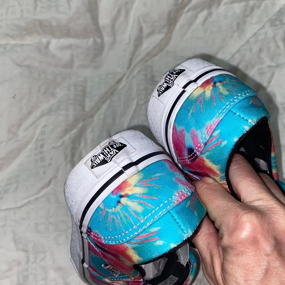 Like new vans Asher tie dye slip on - Picture 6 of 13
